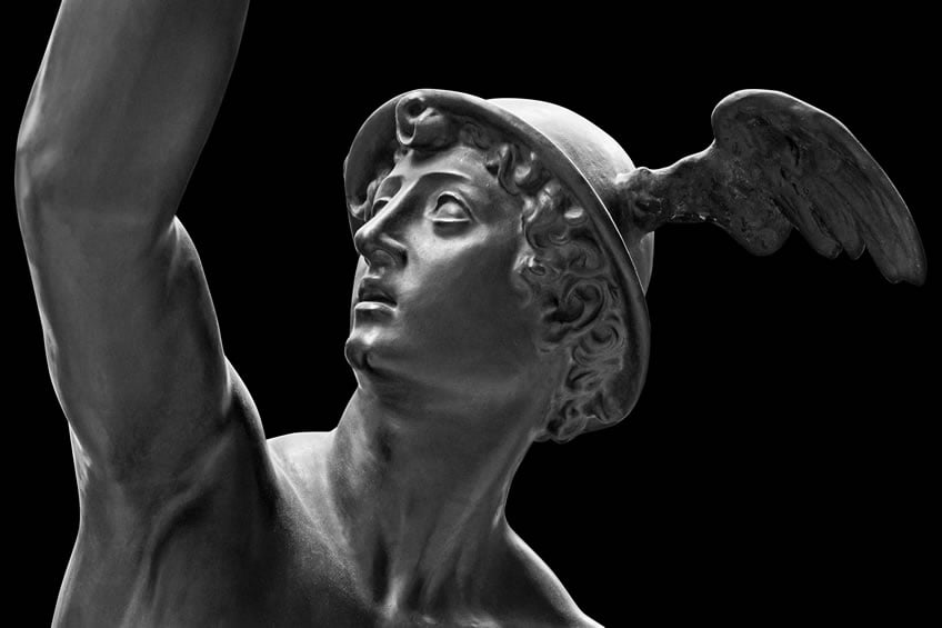 Hermes, the greek god accidentally killed a boy called Crocus